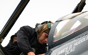 Blue Blasters conduct maintenance