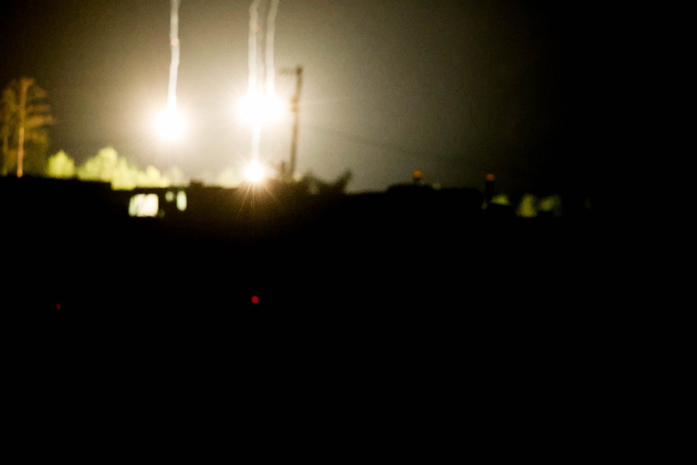 The 181st Forward Support Company conducts training exercise