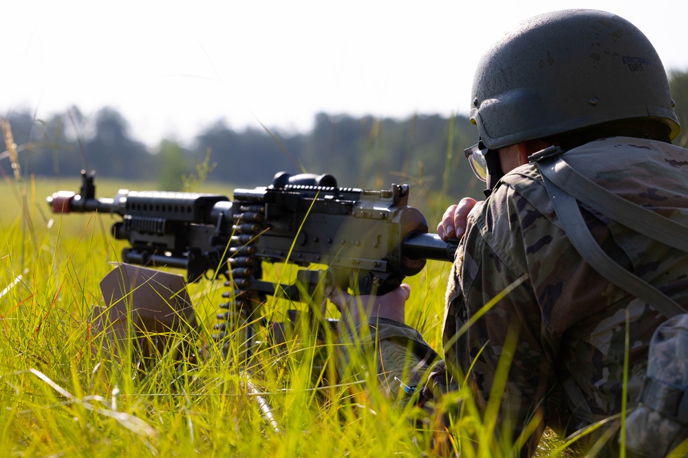 The 181st Forward Support Company conducts training exercise