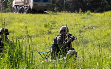 181st Forward Support Company conducts training exercise
