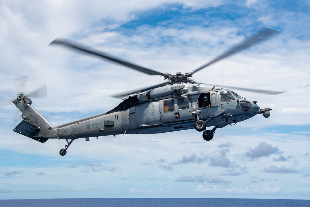 USS America (LHA 6) Conducts Flight Operations