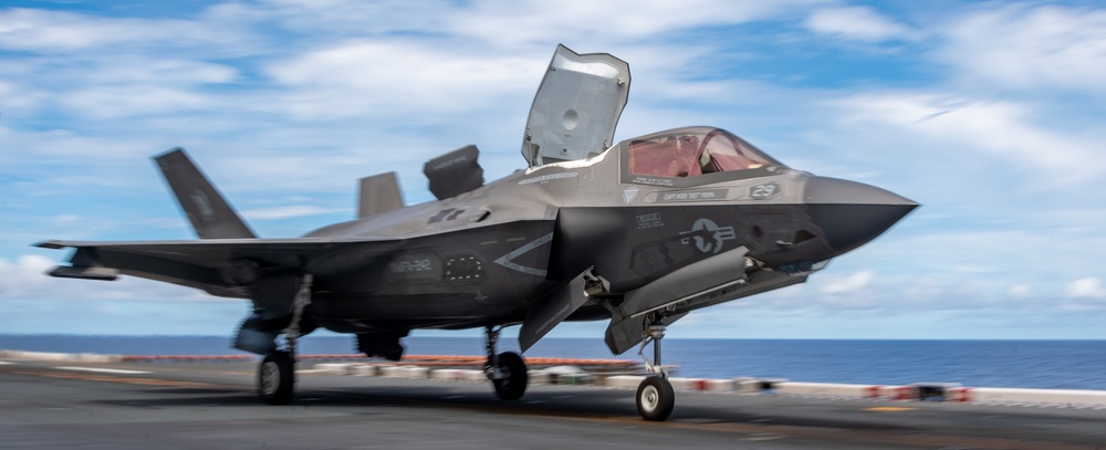 USS America (LHA 6) Conducts Flight Operations