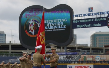 Recruiting Station Nashville Change of Command Ceremony