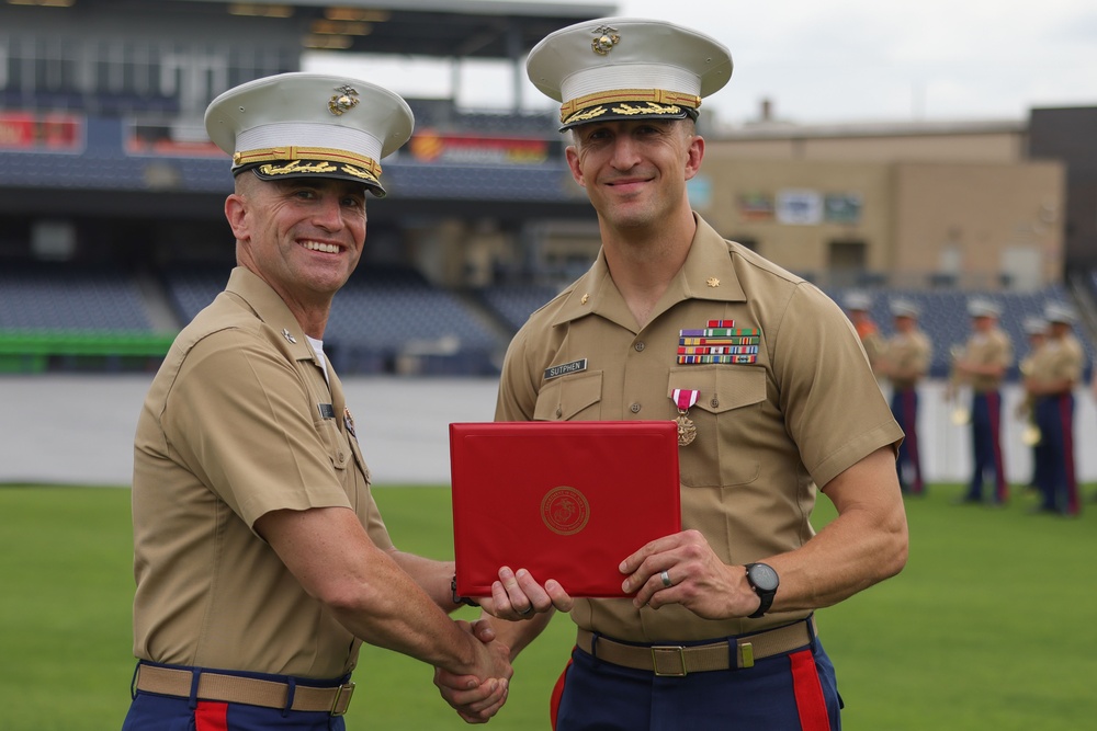 Recruiting Station Nashville Change of Command Ceremony