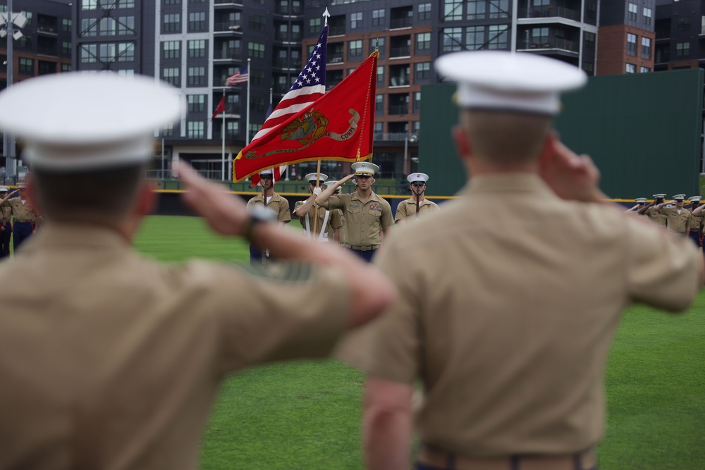Recruiting Station Nashville Change of Command Ceremony