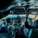 KC-135R Stratotanker Refuels A-10 Thunderbolt II in formation
