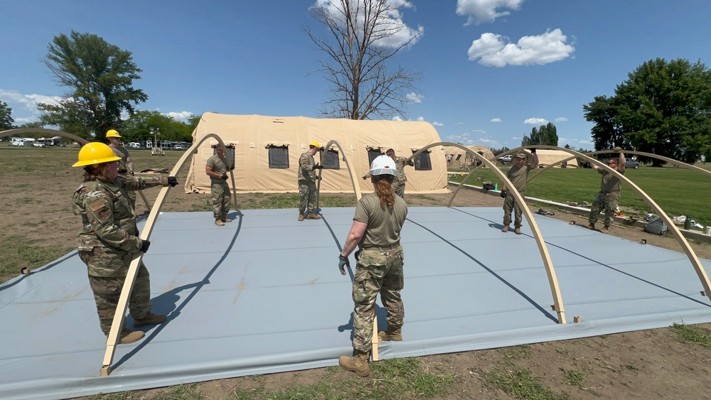 141st Air Refueling Wing Stands Up Camp Marmaduke