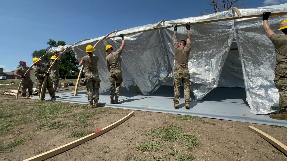 141st Air Refueling Wing Stands Up Camp Marmaduke
