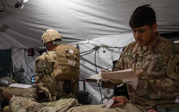 452nd Field Hospital puts skills to the test in Global Medic mass casualty exercise