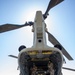 Chinook flight to press conference