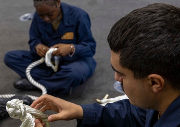 Abraham Lincoln conducts routine operations