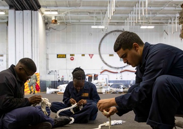 Abraham Lincoln conducts routine operations