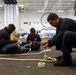 Abraham Lincoln conducts routine operations