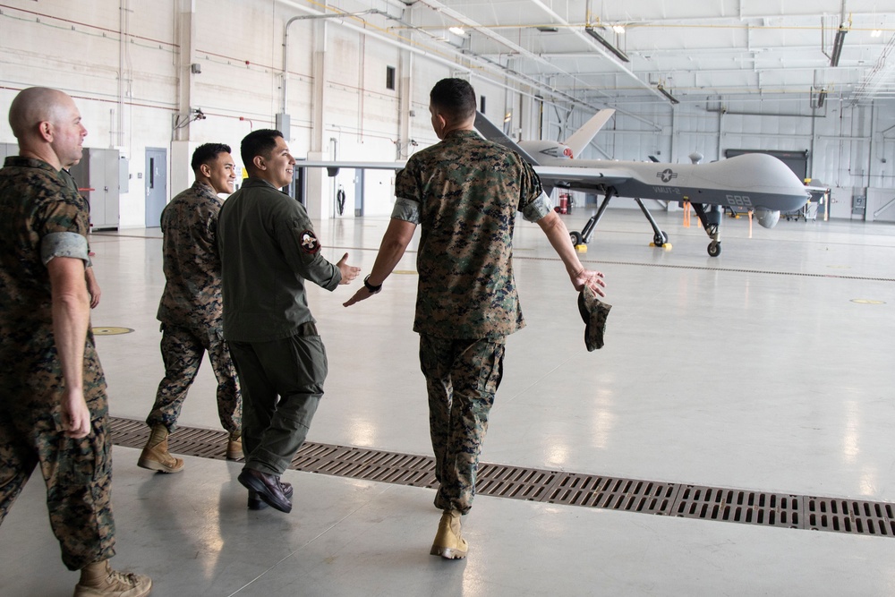 SMMC Ruiz visits MCAS Cherry Point