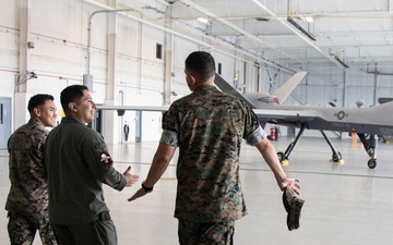 SMMC Ruiz visits MCAS Cherry Point