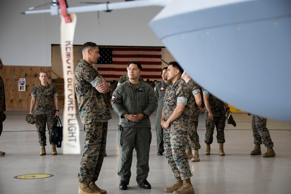 SMMC Ruiz visits MCAS Cherry Point