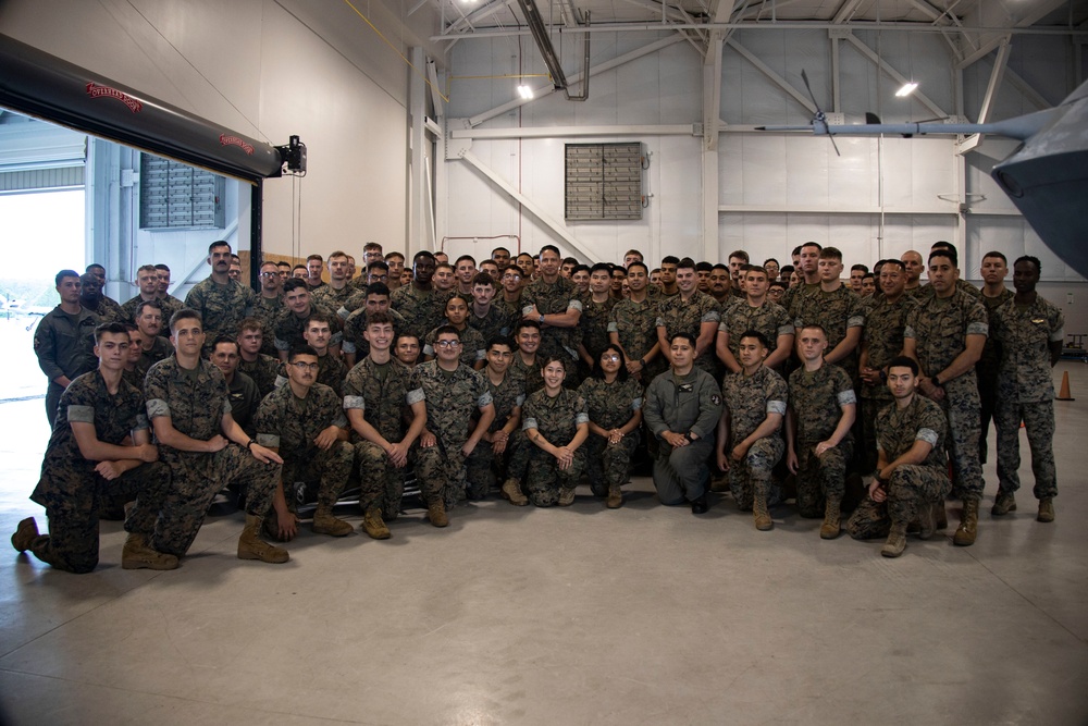 SMMC Ruiz visits MCAS Cherry Point