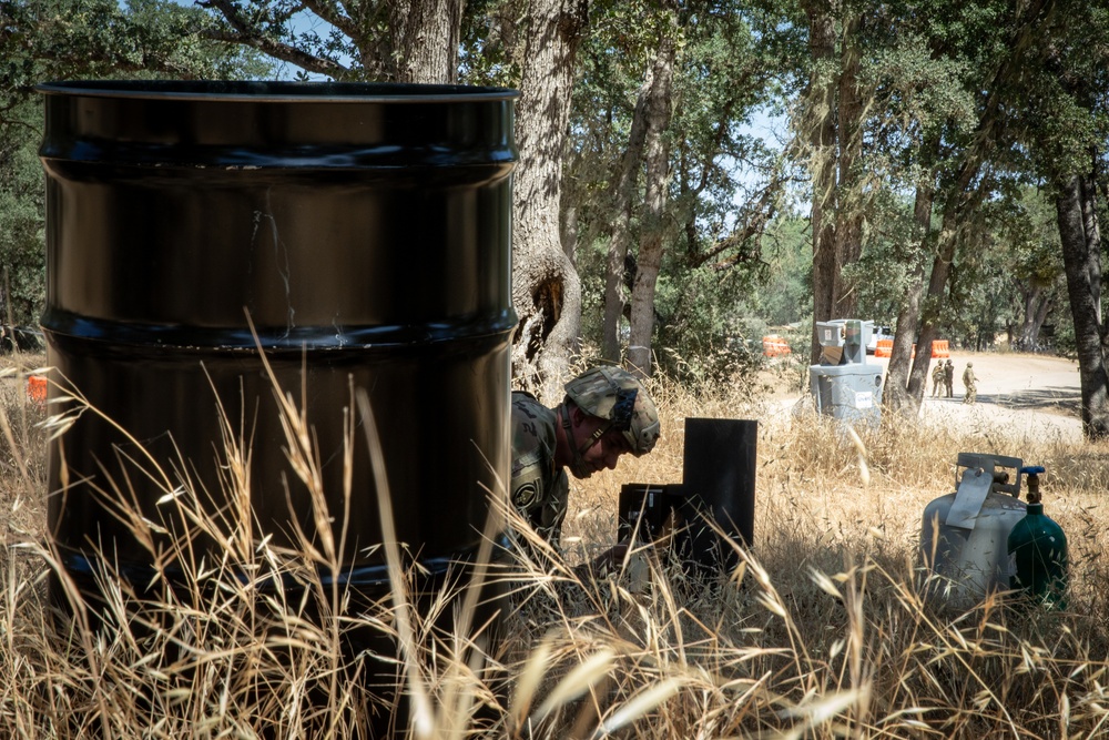 Simulated IED Exercise