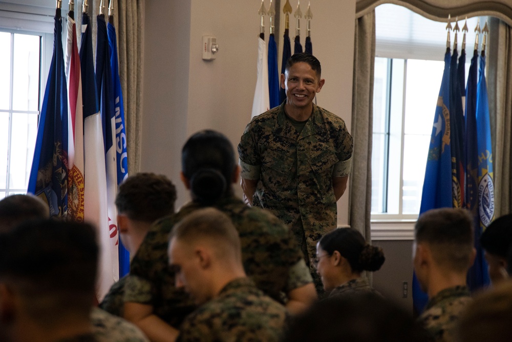 SMMC Ruiz visits MCAS Cherry Point