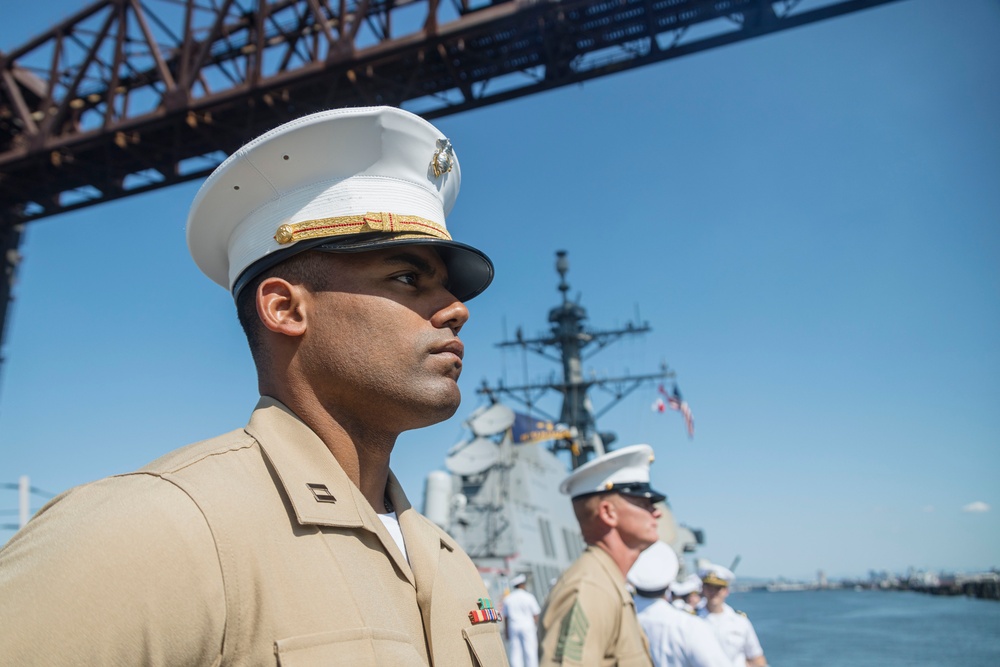USS Mustin and USS Jack H. Lucas Arrive in Portland, Oregon