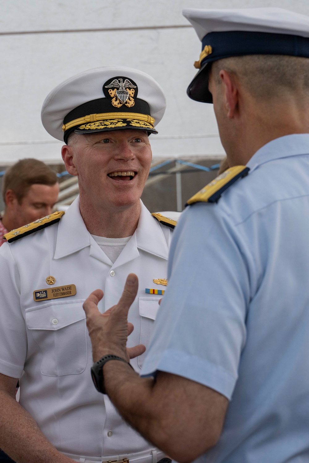 Coast Guard Cutter Eagle (WIX 327) holds a Reception for Portland Fleet Week