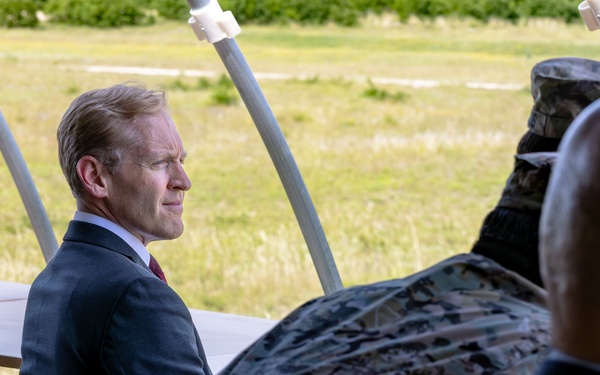 CDA Lyons visit Red Lands Training Area