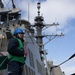 USS Oscar Austin (DDG 79) Conducts a Replenishment-At-Sea (RAS) with USNS Laramie (T-AO 203)