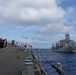 USS Oscar Austin (DDG 79) Conducts a Replenishment-At-Sea (RAS) with USNS Laramie (T-AO 203)