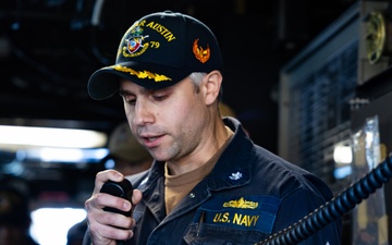 USS Oscar Austin (DDG 79) Conducts Change of Command Ceremony