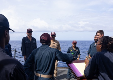 USS Curtis Wilbur (DDG 54) Conduct Anti-Terrorism Drill