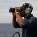 Curtis Wilbur Sailor Stands Lookout