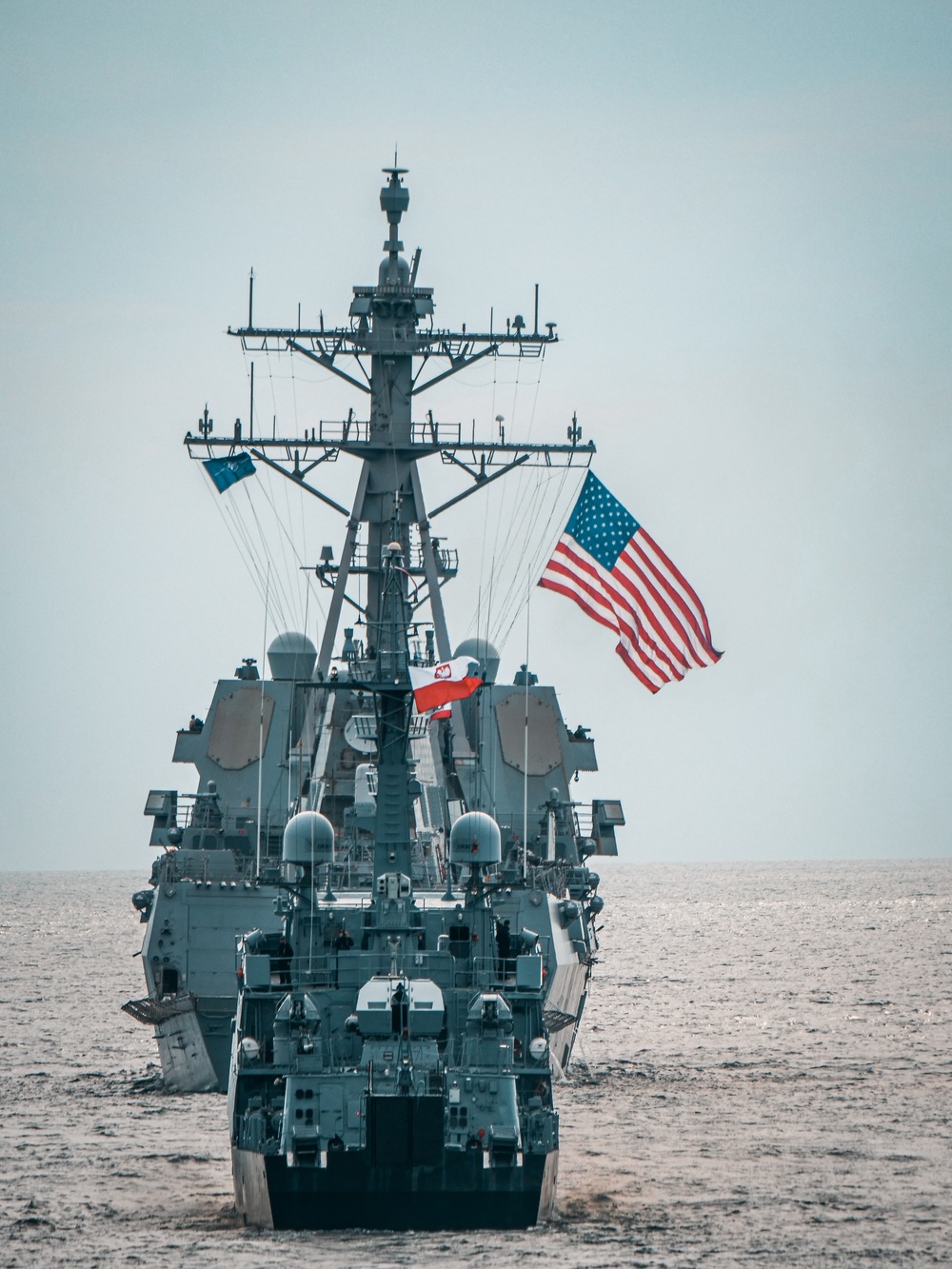 BALTOPS 25 ships sail in formation
