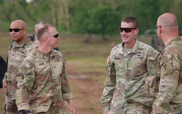 JPMRC-X / Lt. Gen. Vowell Visits Training Objective