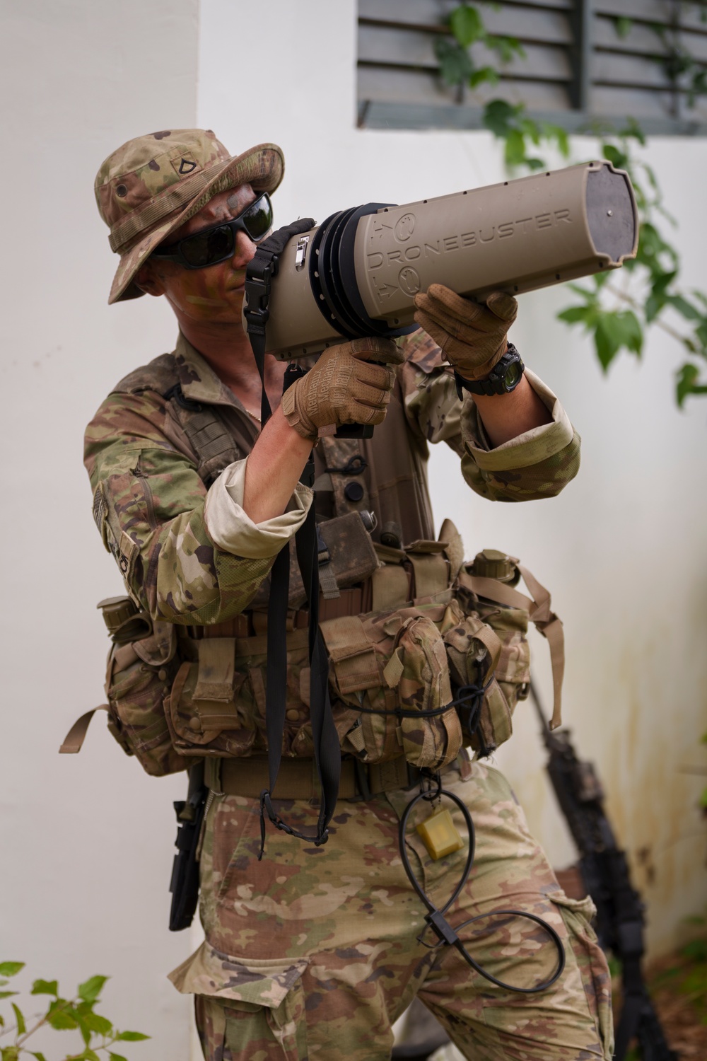 JPMRC-X / Lt. Gen. Vowell Visits Training Objective