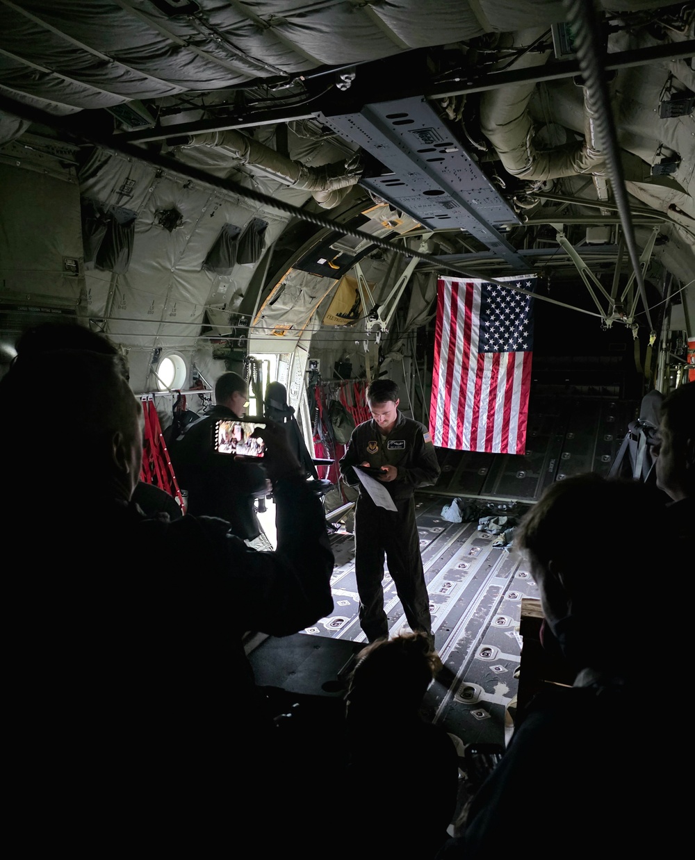 D-Day C-130 Media Flight