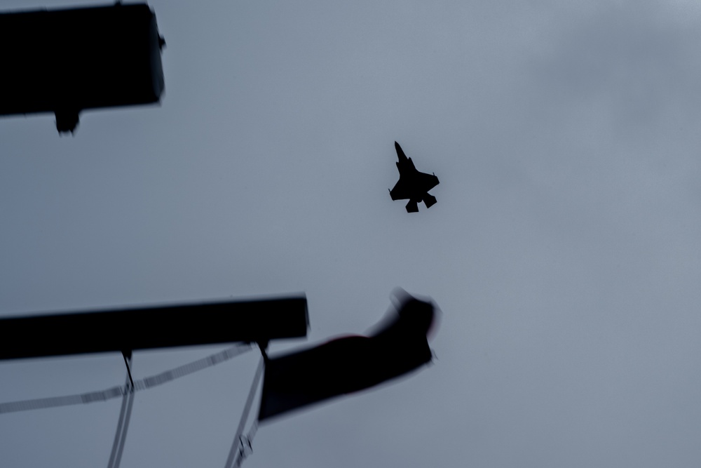 USS America (LHA 6) Conducts F-35 Flight Operations