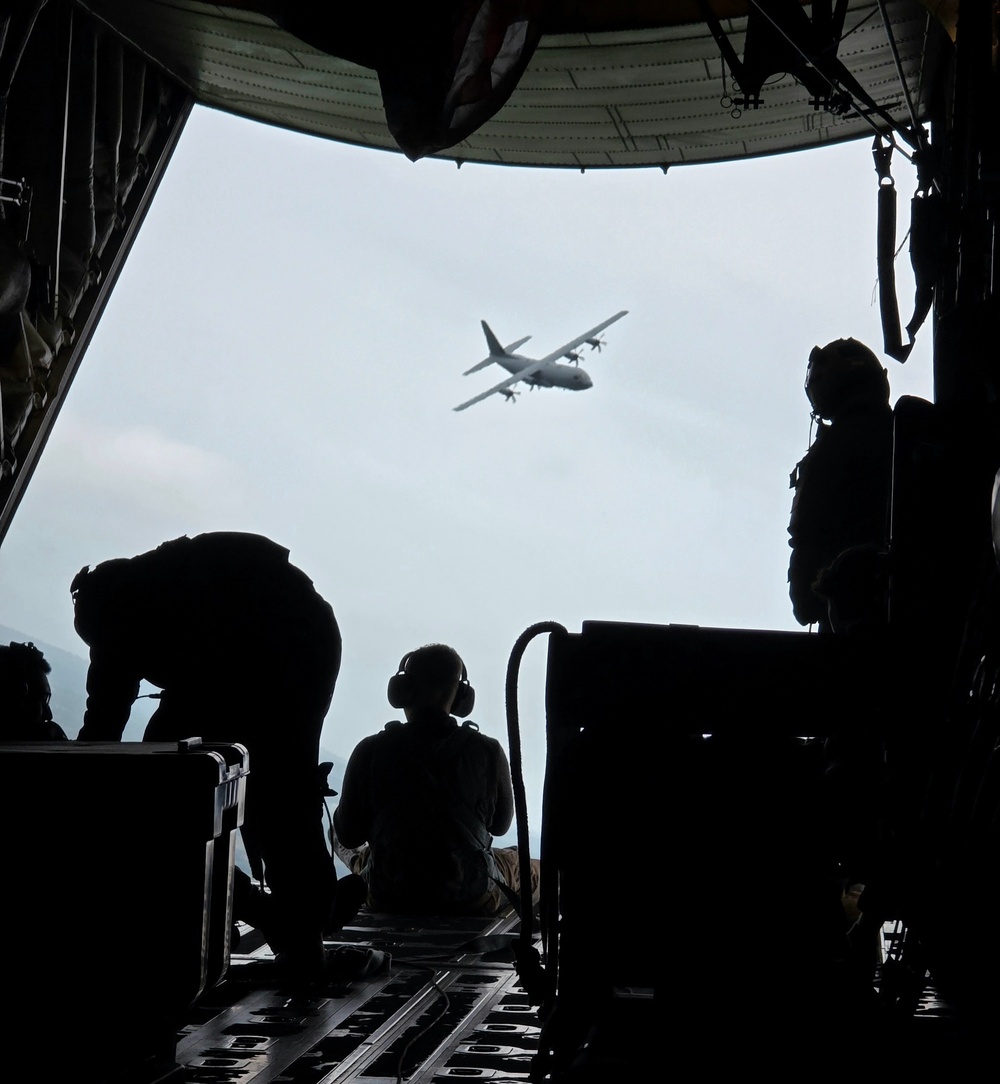 D-Day C-130 Media Flight