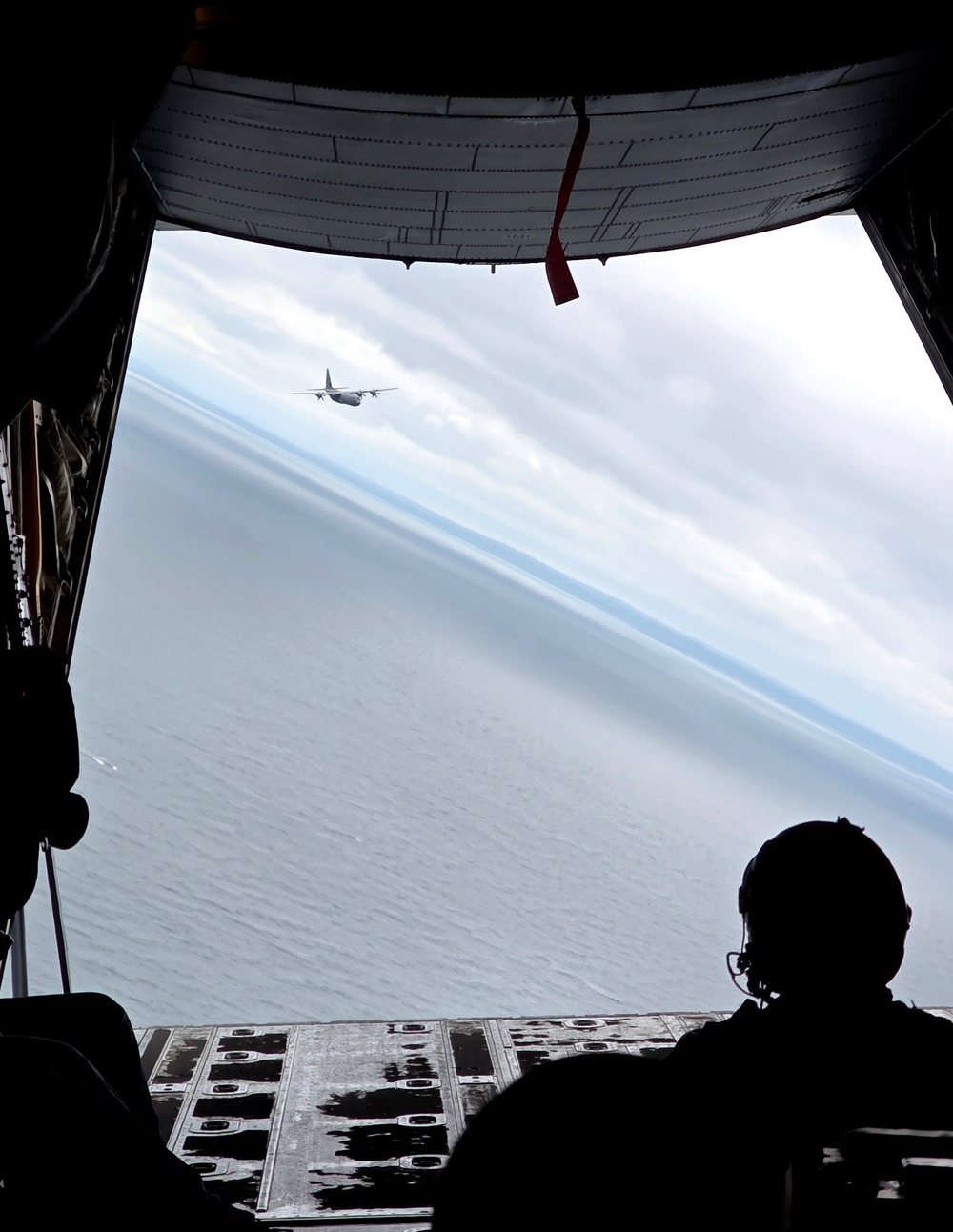 D-Day C-130 Media Flight