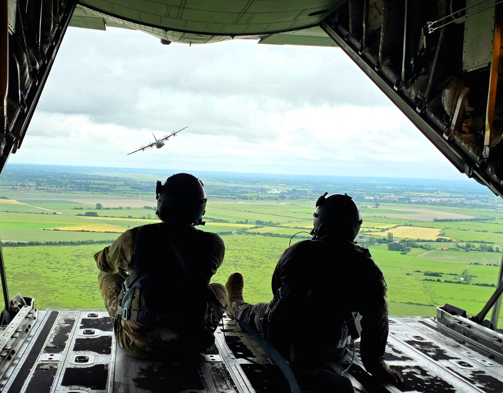 D-Day C-130 Media Flights