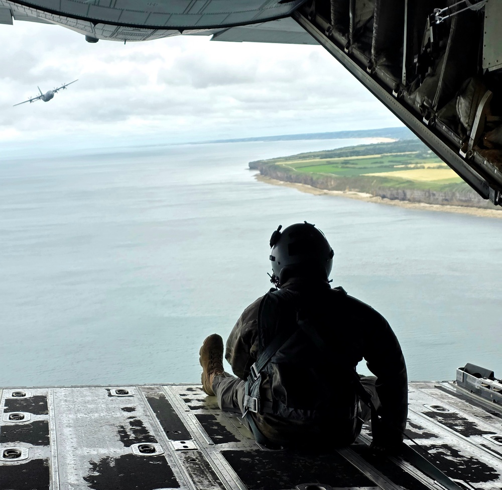 D-Day C-130 Media Flights