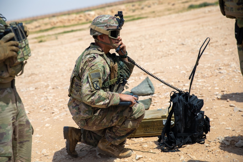 Coalition Forces Conduct Howitzer Sling-Load Operation