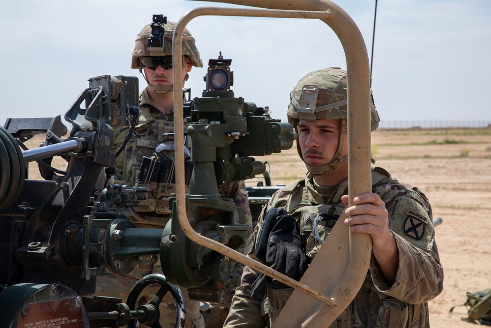 Coalition Forces Conduct Howitzer Sling-Load Operation