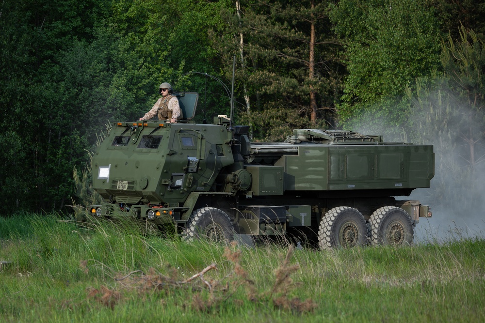 2/14 Marines Conduct Live Fire Exercise in Lithuania during BALTOPS 25