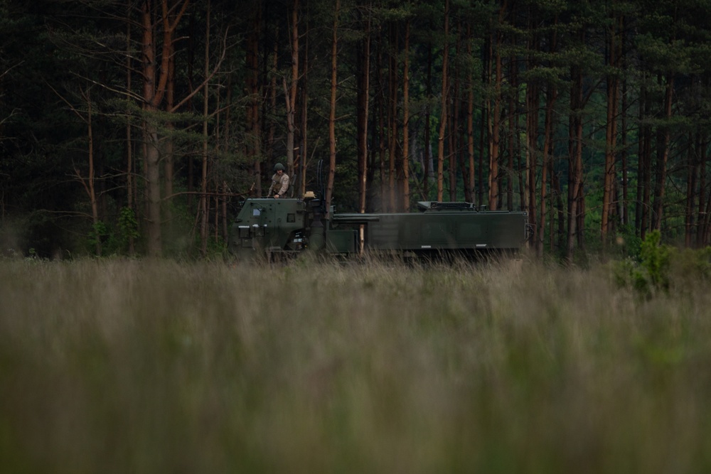 2/14 Marines Conduct Live Fire Exercise in Lithuania during BALTOP 25