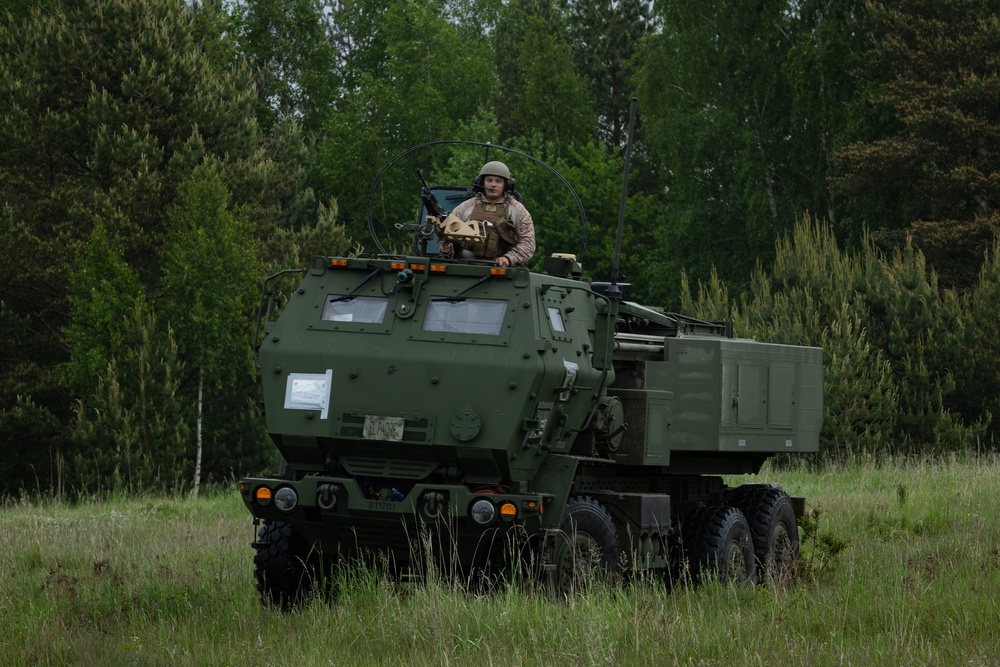 2/14 Marines Conduct Live Fire Exercise in Lithuania during BALTOPS 25