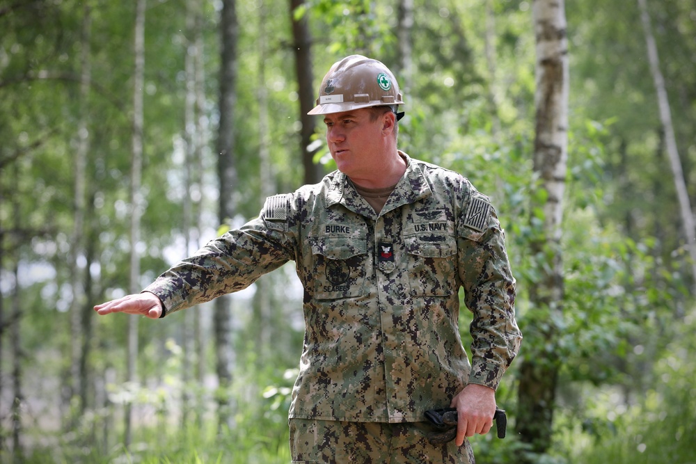 Trench Reinforcement Training - BALTOPS25