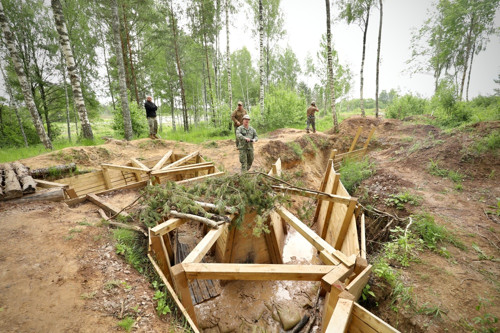 Trench Reinforcement Training - BALTOPS25