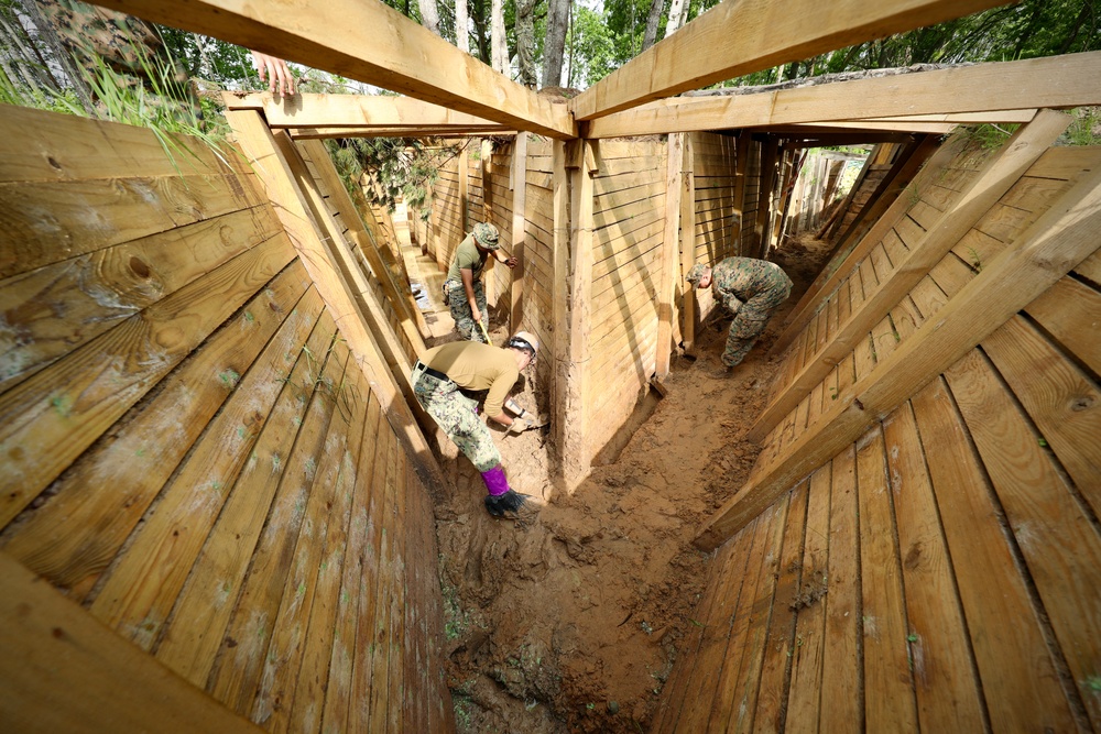 Trench Reinforcement Training - BALTOPS25