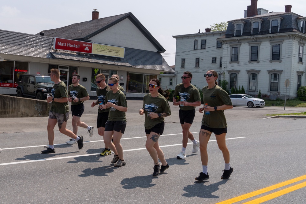 101st Security Forces Squadron Participate in 2025 Special Olympics Torch Run
