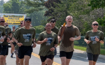 101st Security Forces Squadron Participates in 2025 Special Olympics Torch Run